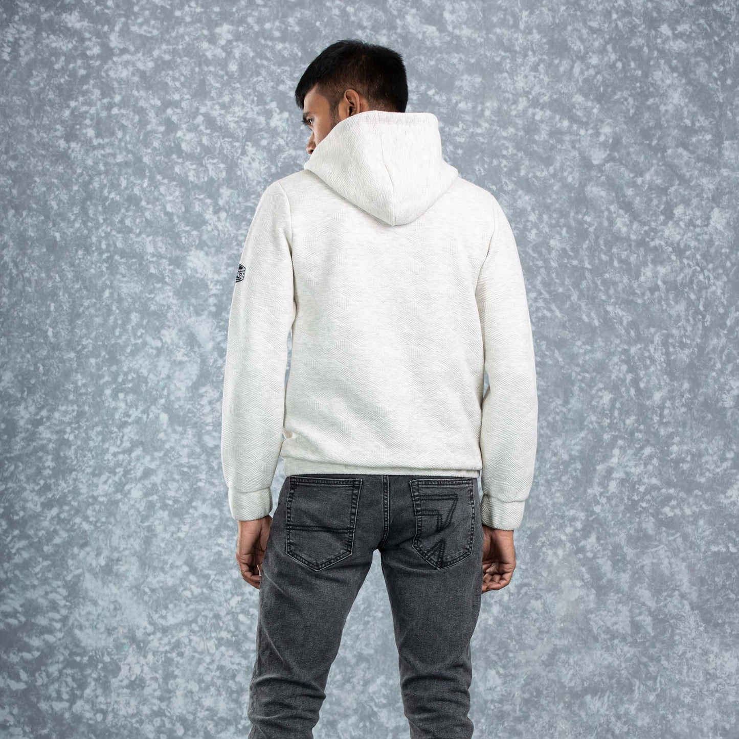 MENS HOODIE-LT. GREY