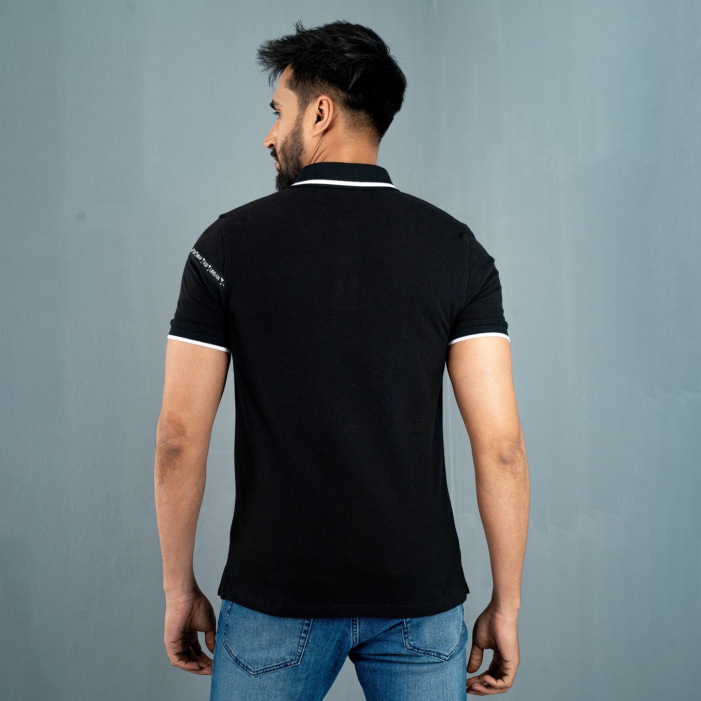 Men’s Black Classic Polo