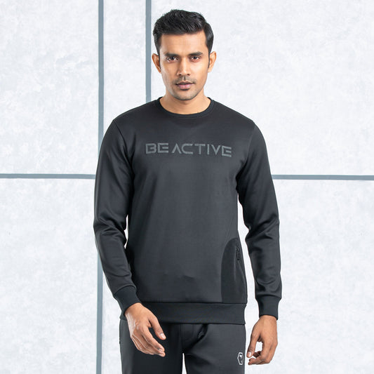 Mens Sweatshirt-Black