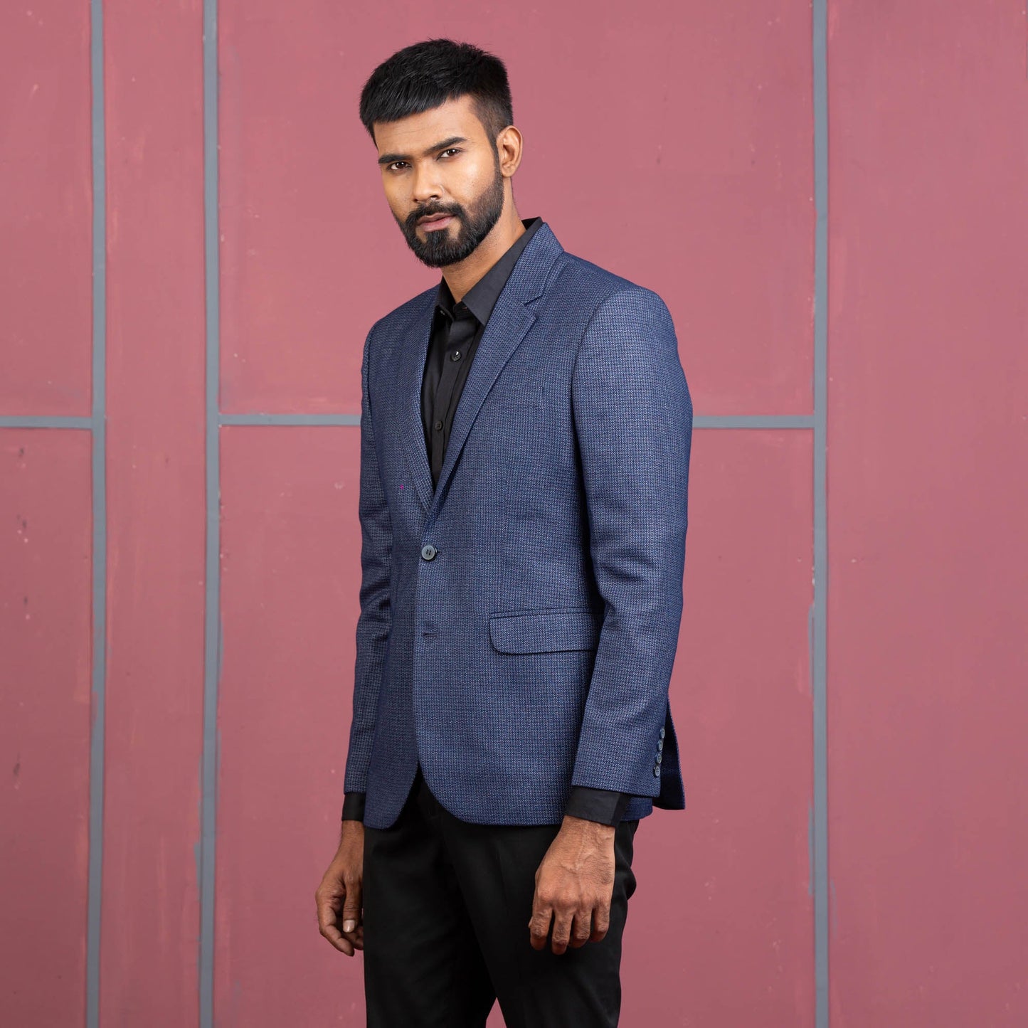 MENS BLAZER-BLUE