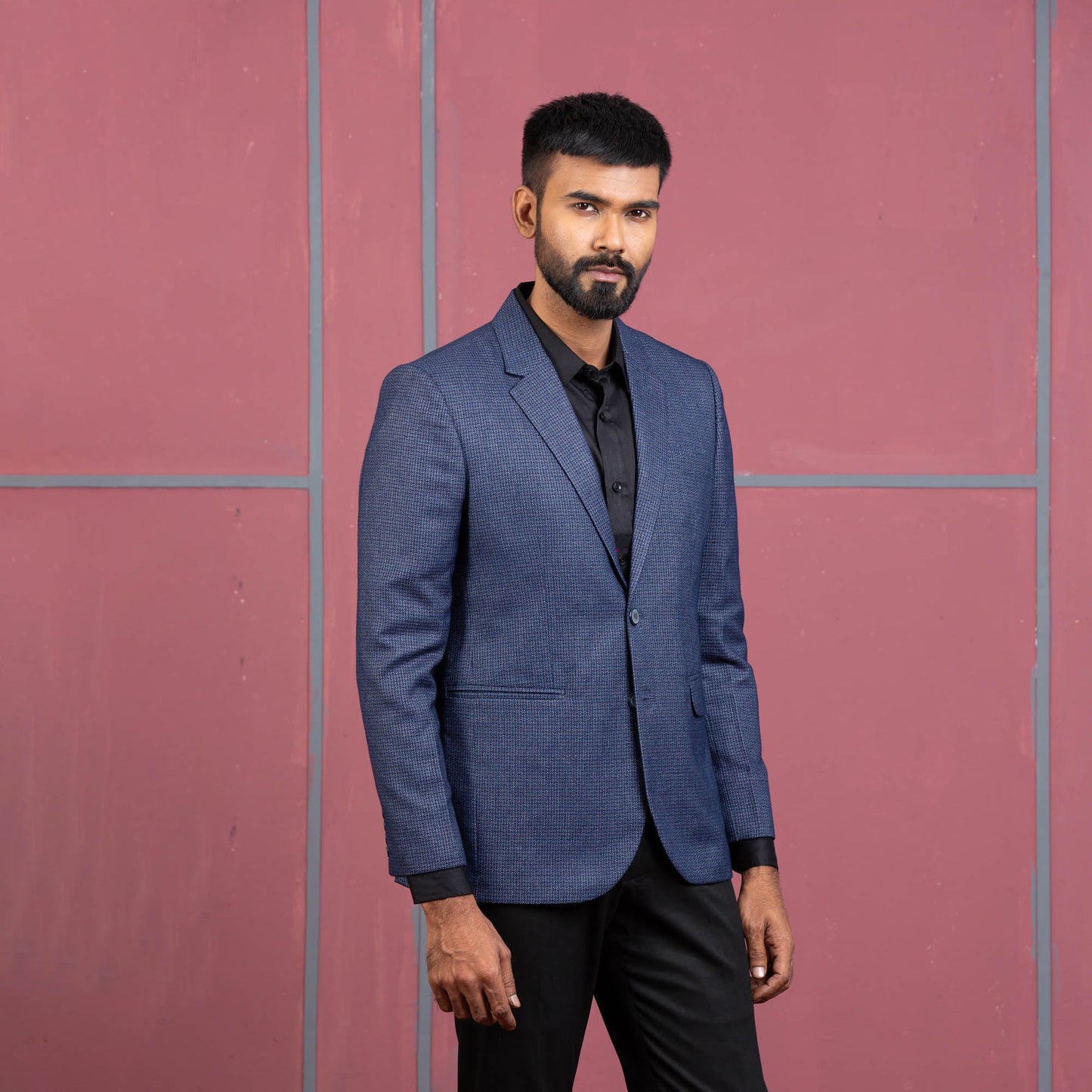 MENS BLAZER-BLUE