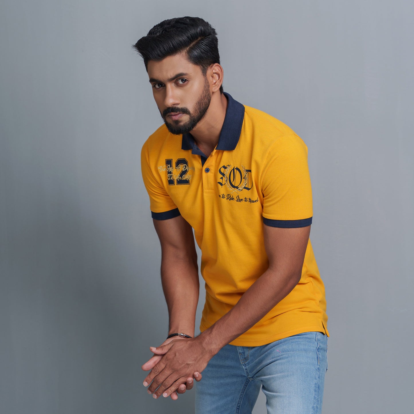Mens Polo- Yellow