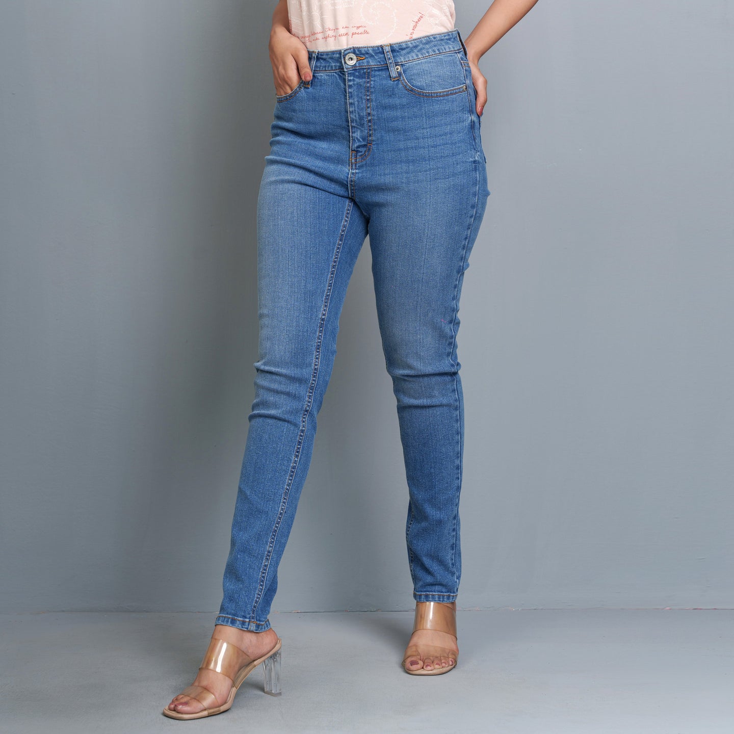 LADIES DENIM- BLUE