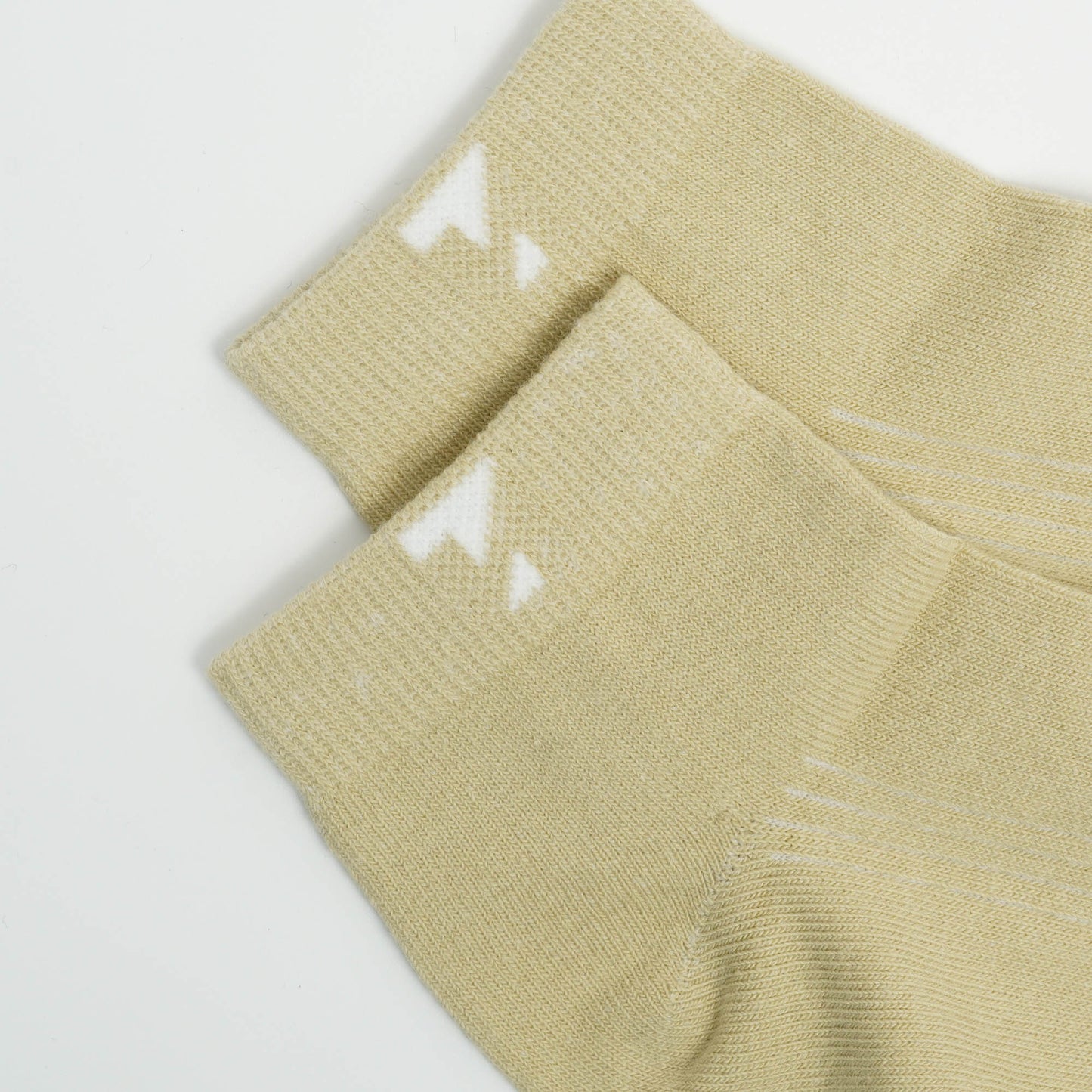 Beige Cotton Socks