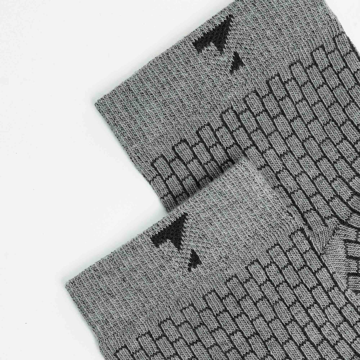 Grey Cotton Socks