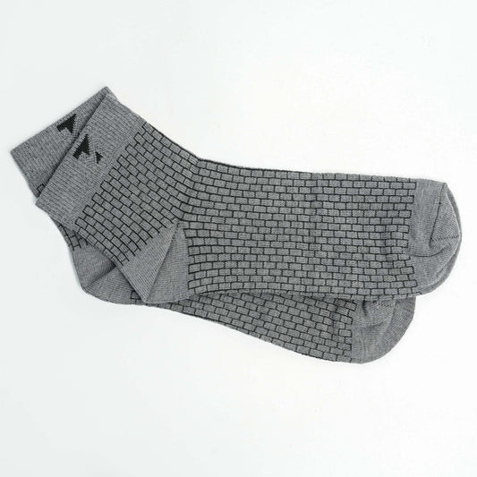 Grey Cotton Socks