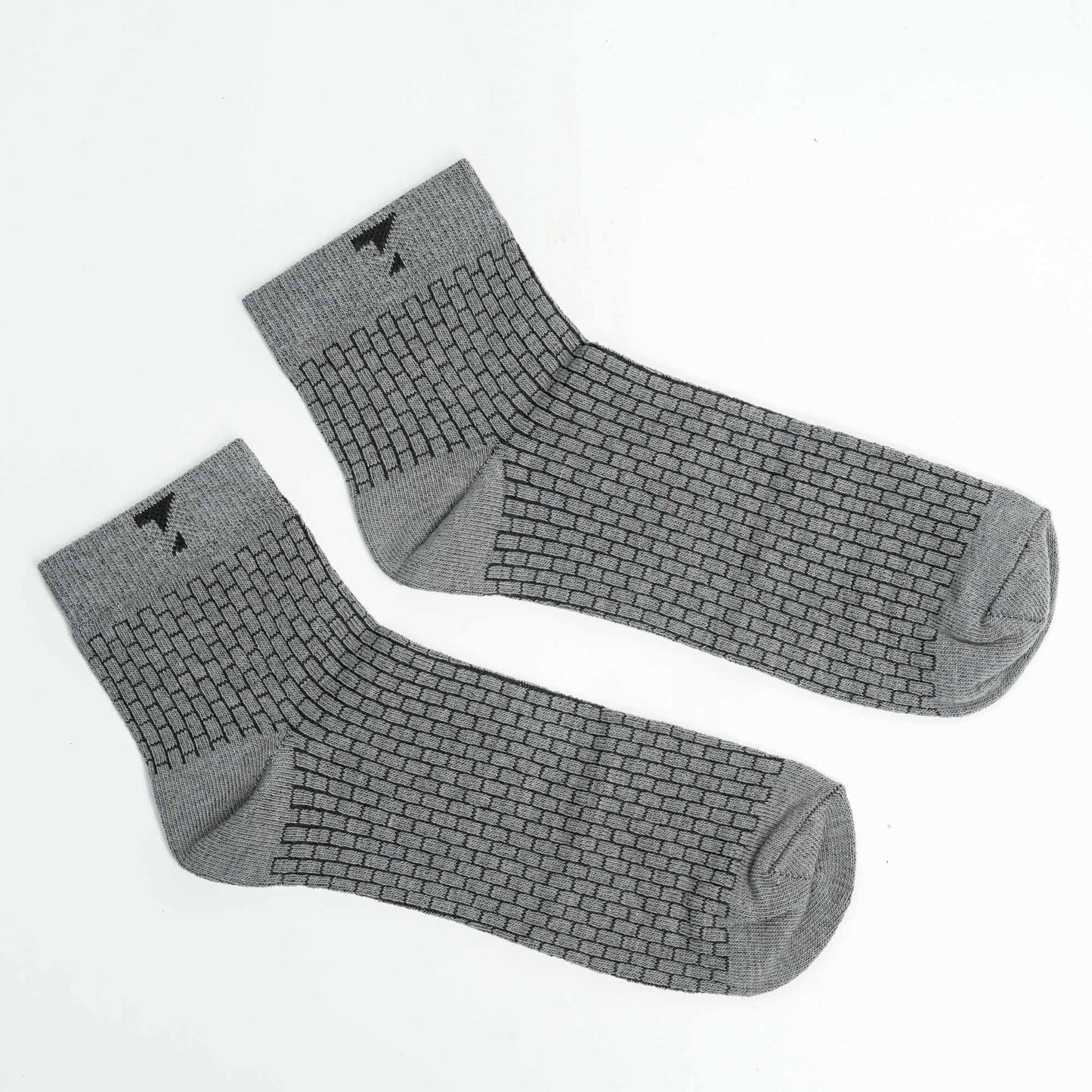 Grey Cotton Socks