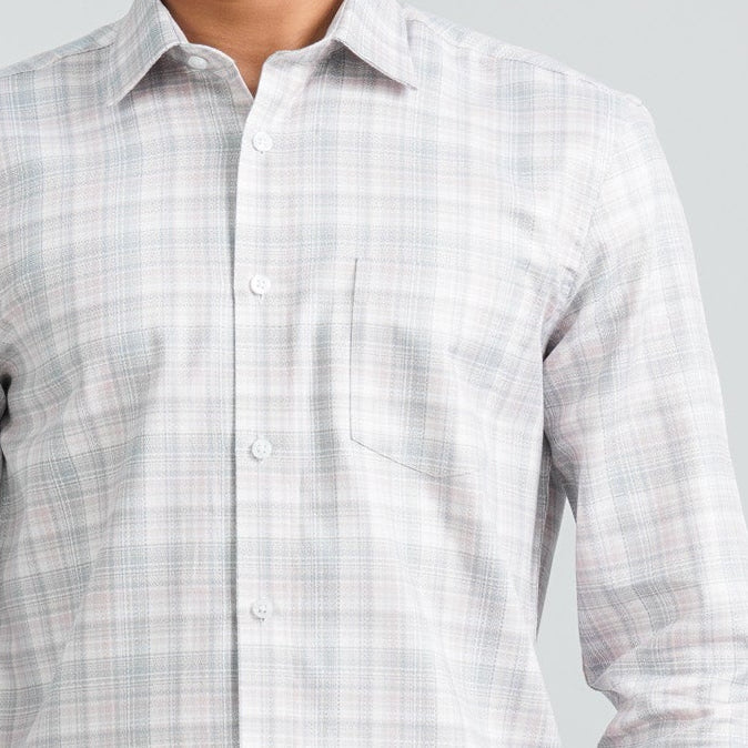 Menâ€™s Pink Cotton Formal Shirt