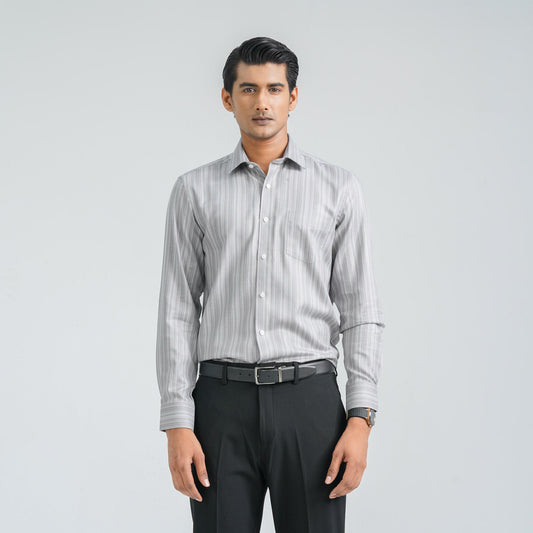 Menâ€™s Pink Cotton Formal Shirt