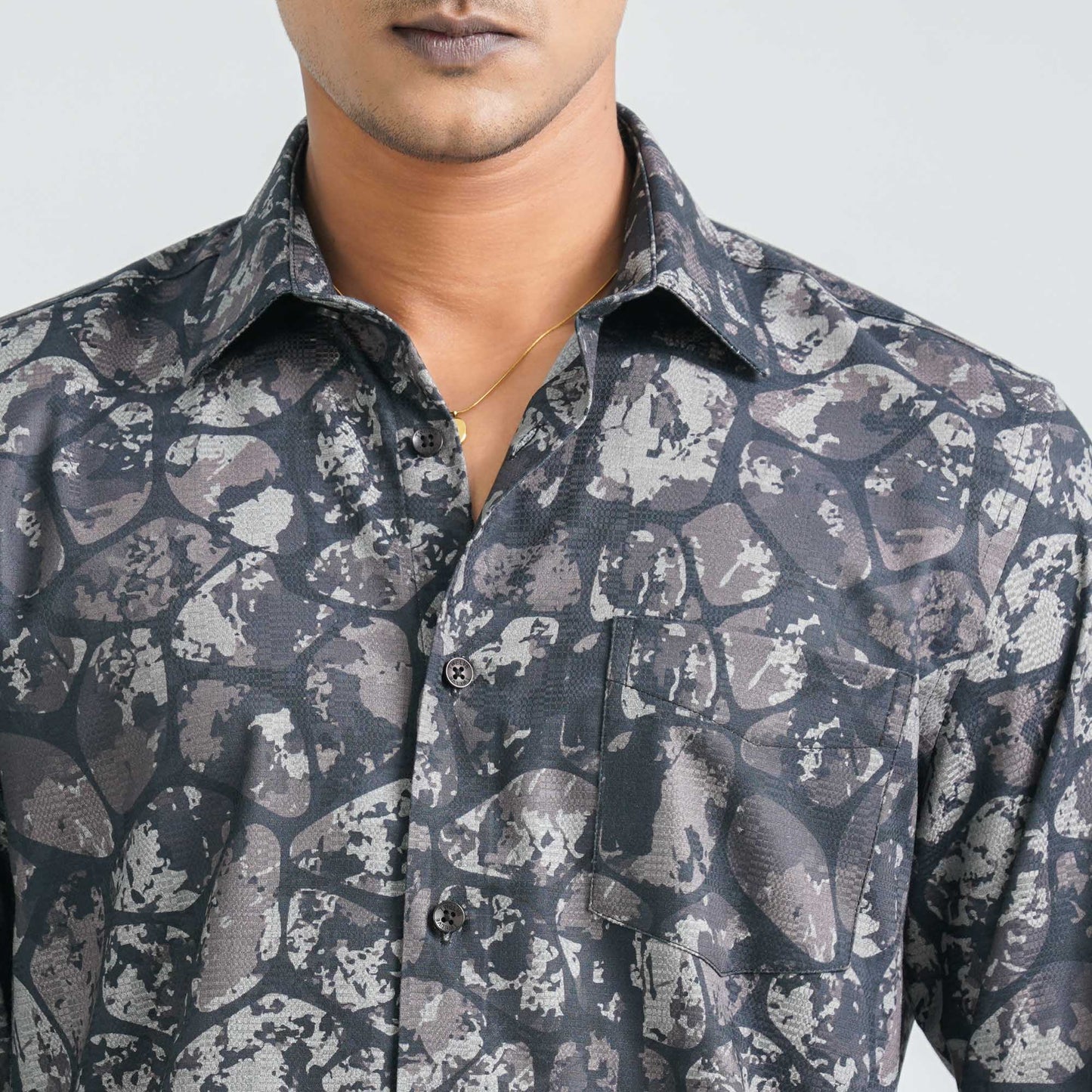 Menâ€™s Coffee Casual Shirt