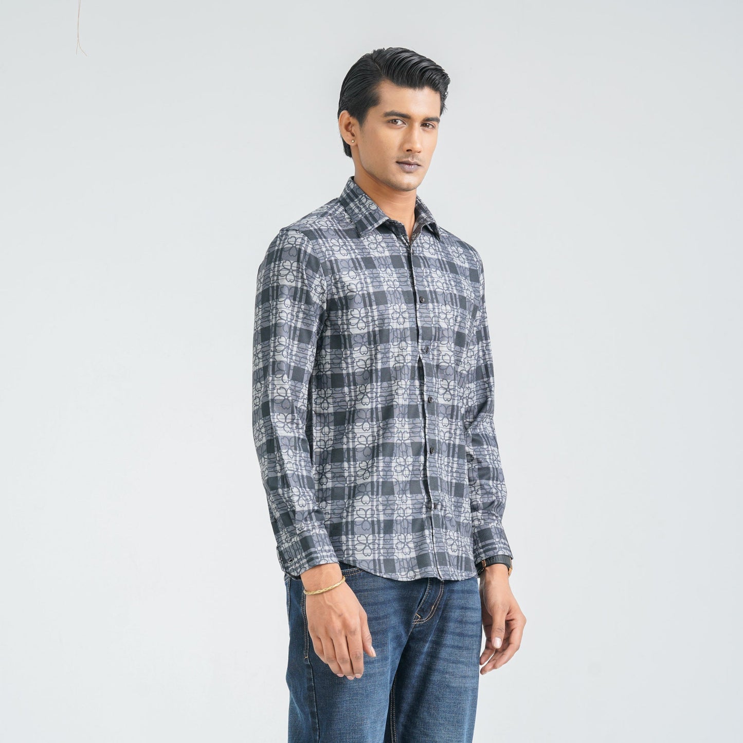 Menâ€™s Olive Casual Shirt