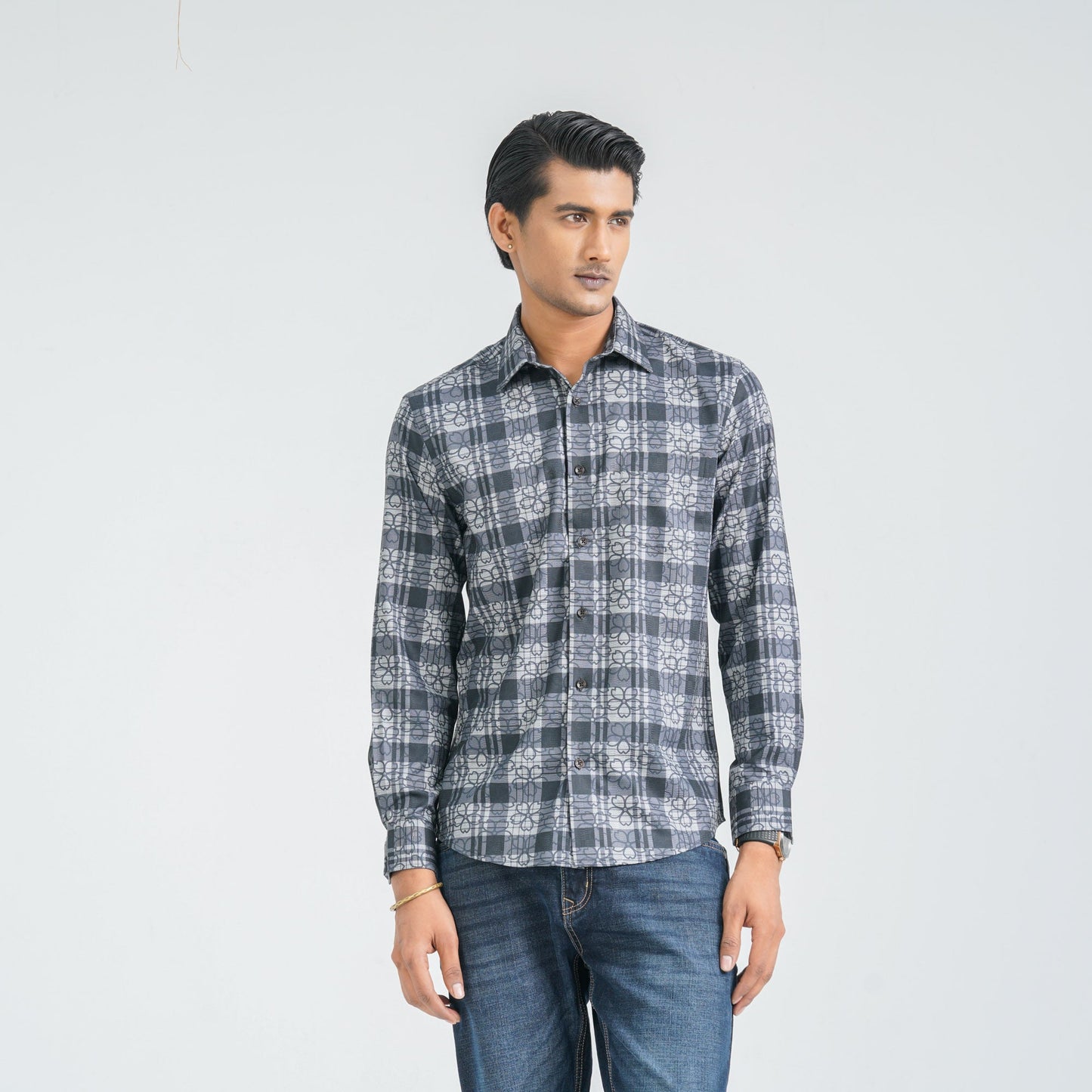 Menâ€™s Olive Casual Shirt