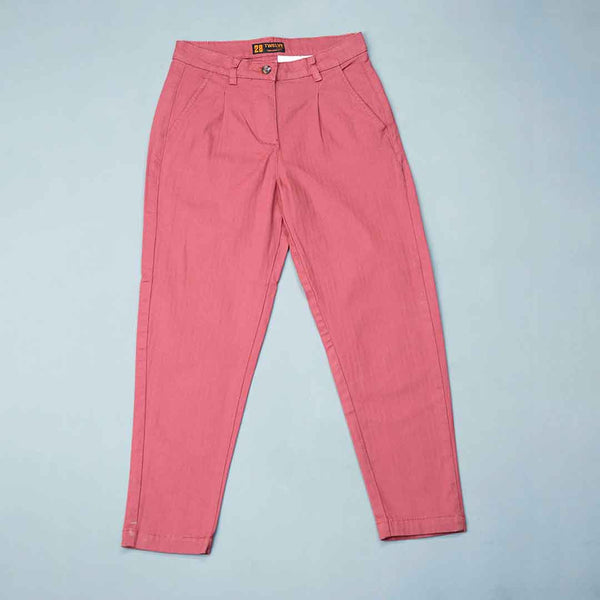 LADIES DENIM- BERRY