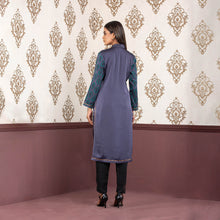 Load image into Gallery viewer, ETHNIC PREMIUM KURTI-DARK ASH
