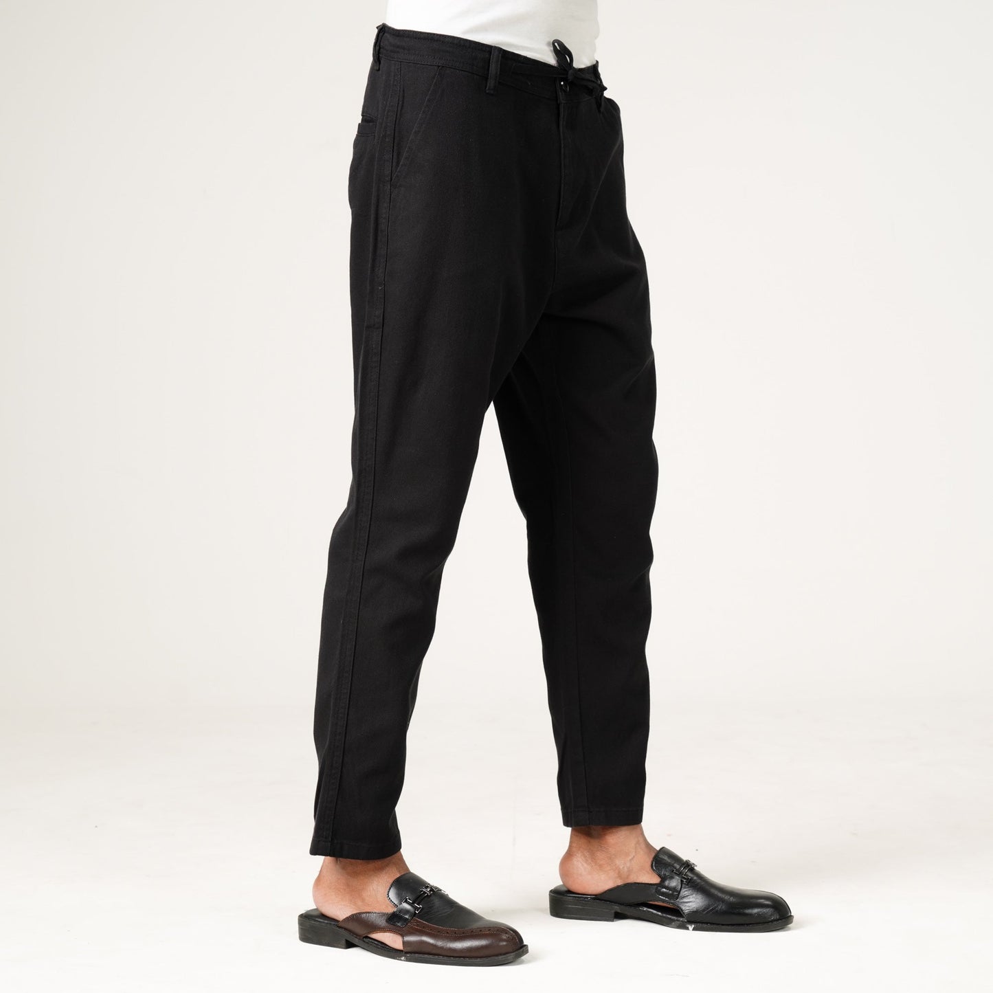 Mens Black Pant Pajama