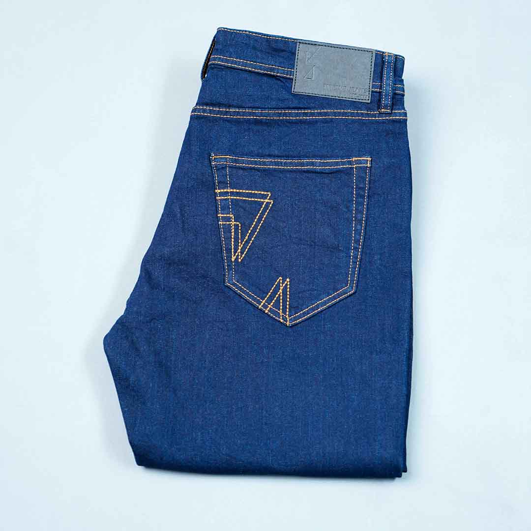 MENS DENIM PANT- DARK BLUE