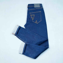 Load image into Gallery viewer, MENS DENIM PANT- DARK BLUE
