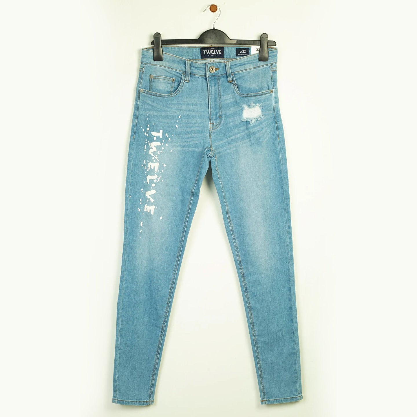 Mens Denim Pant- Light Blue