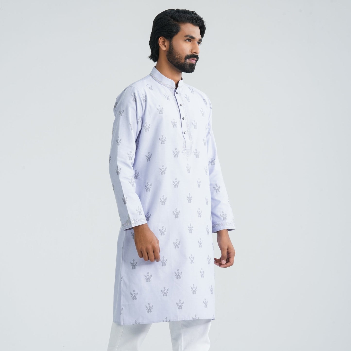 Men's Lavender Panjabi
