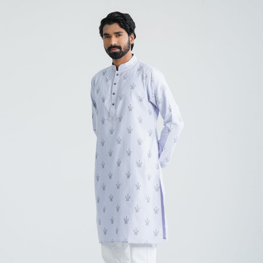 Men's Lavender Panjabi