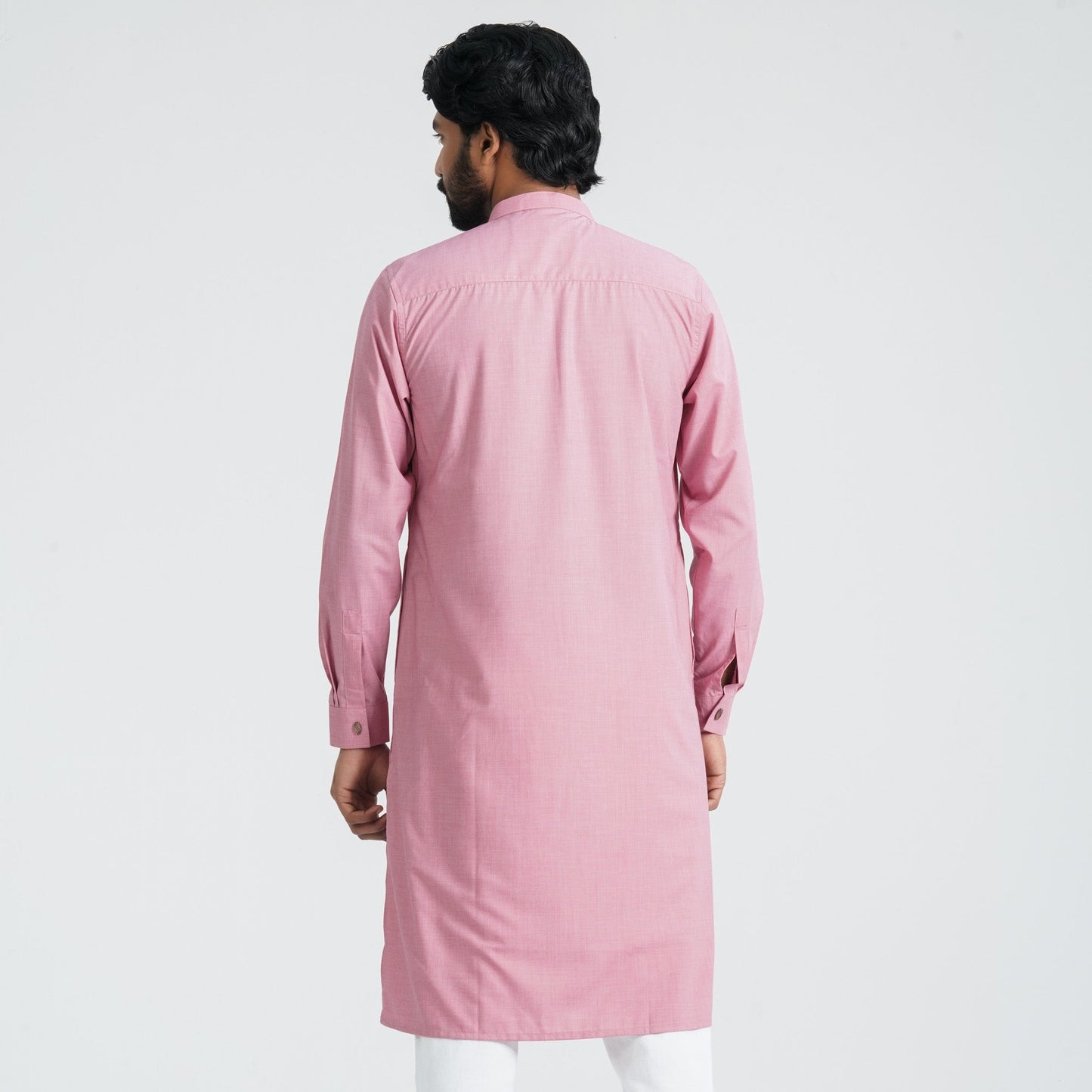 Mens Pink Premium Panjabi