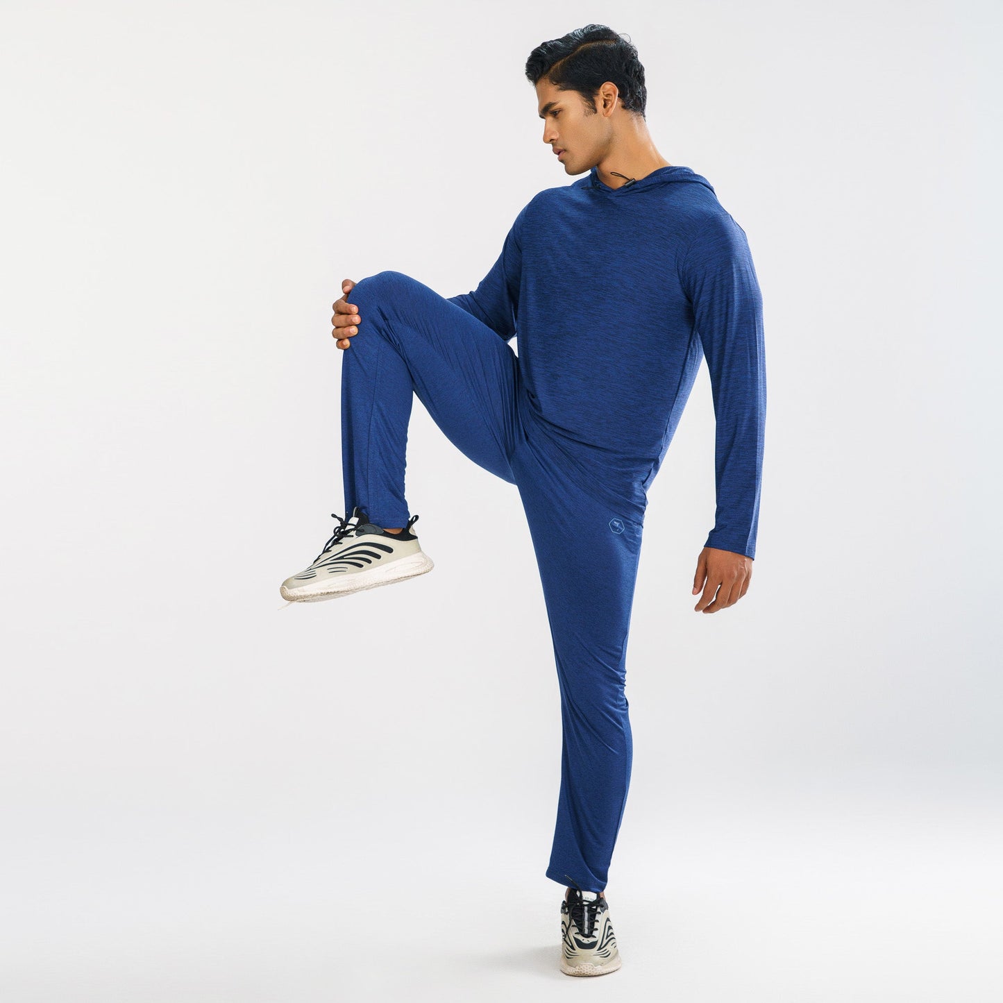 Men’s Navy Melange Hoodie