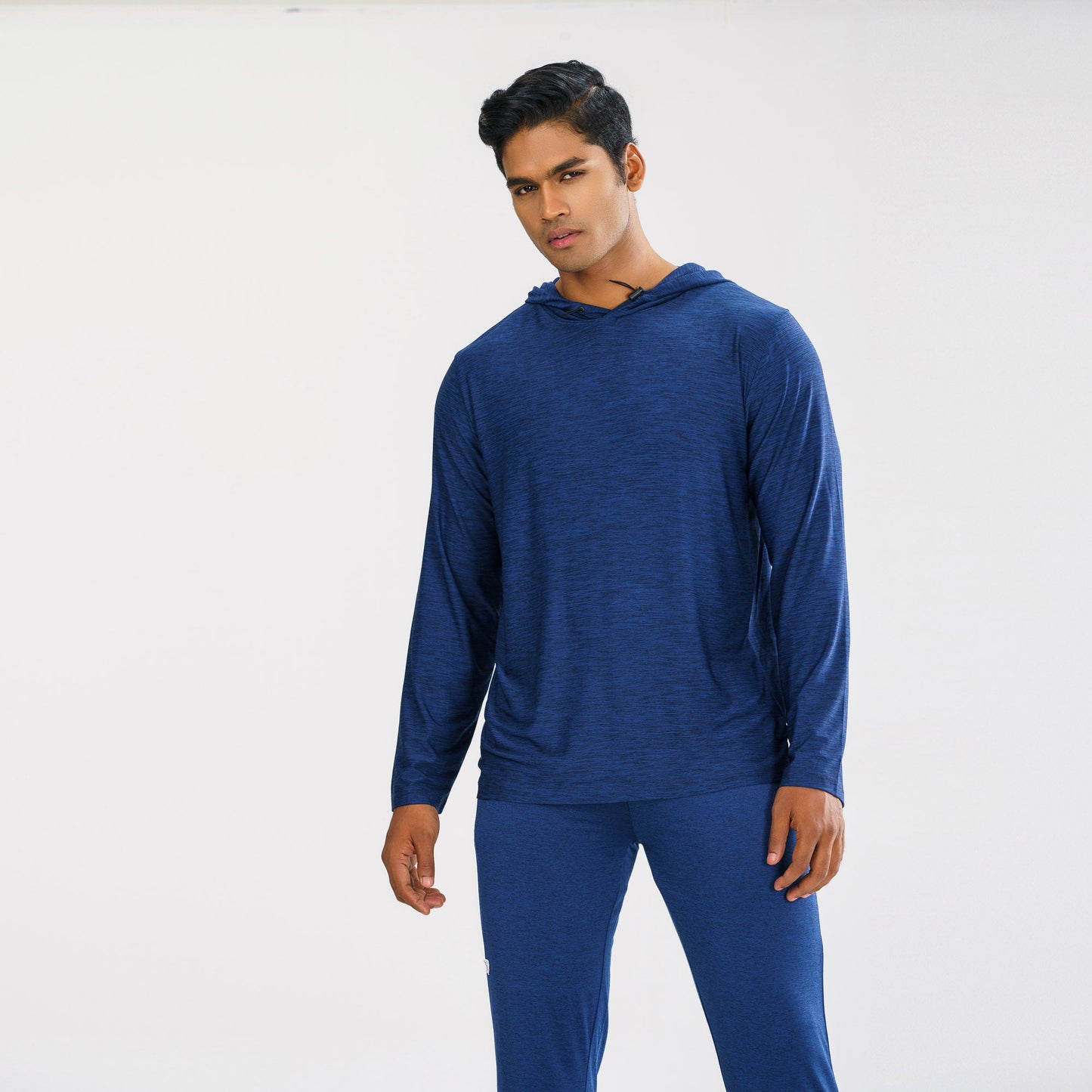 Men’s Navy Melange Hoodie