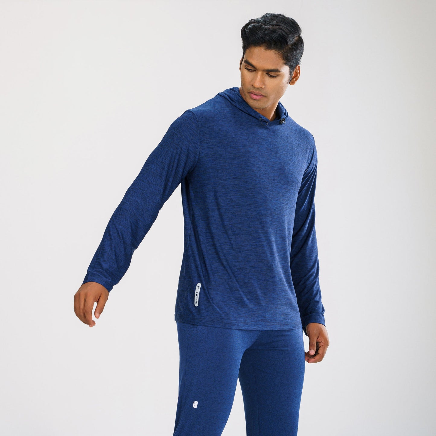 Men’s Navy Melange Hoodie