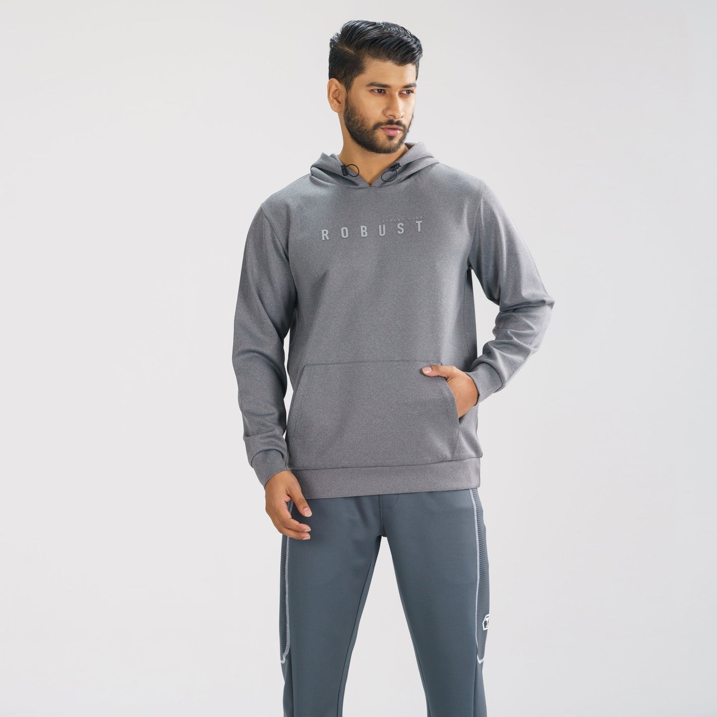 Mens Gray Hoodie