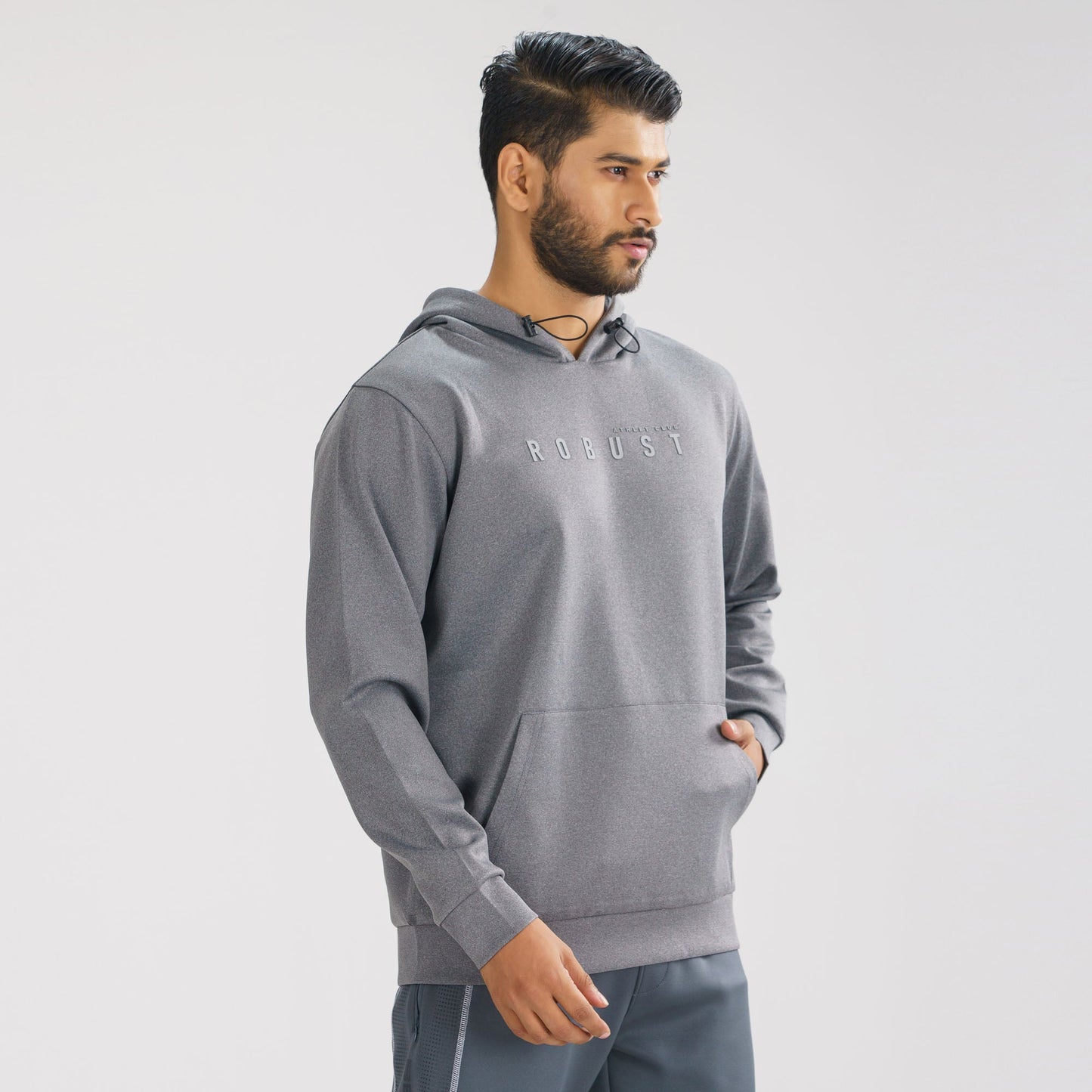 Mens Gray Hoodie