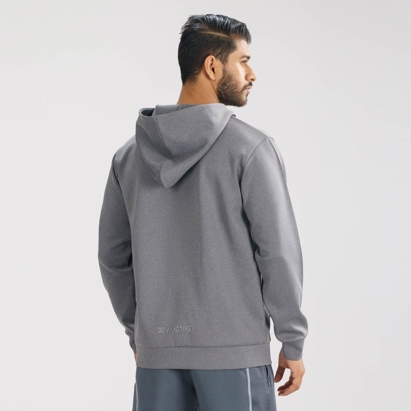 Mens Gray Hoodie