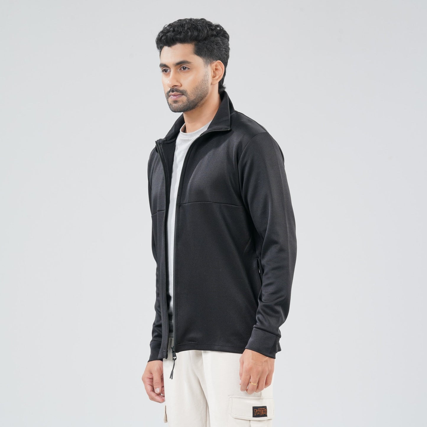 Mens Black Sweat Shirt