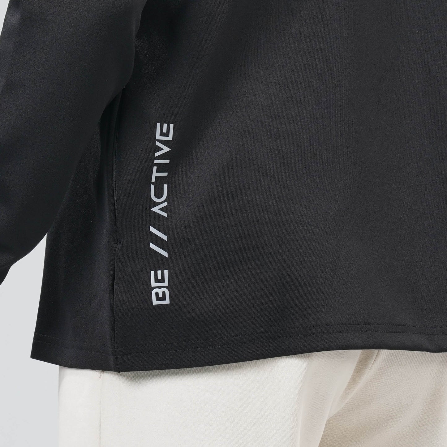 Mens Black Sweat Shirt