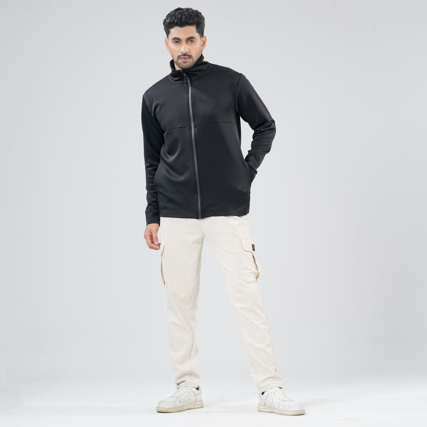 Mens Black Sweat Shirt