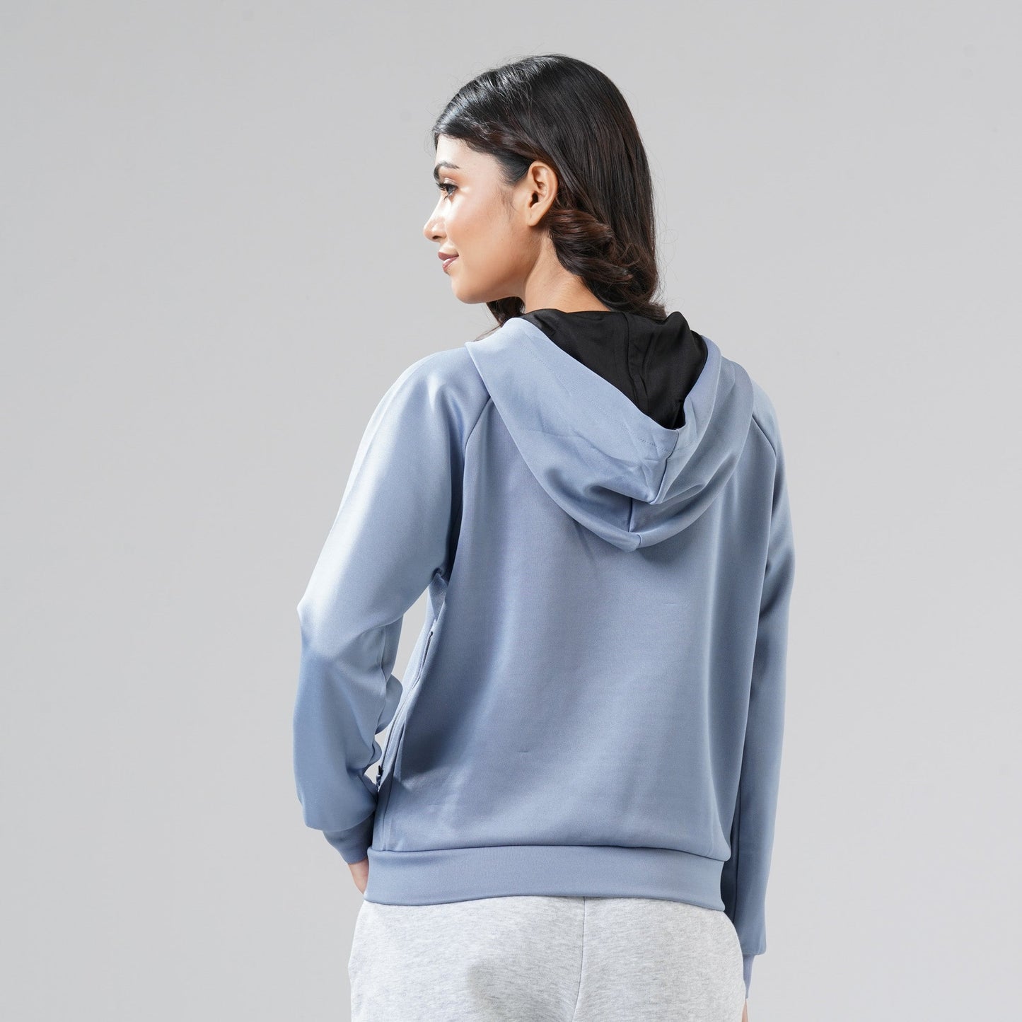 Womens Blue Hoodie