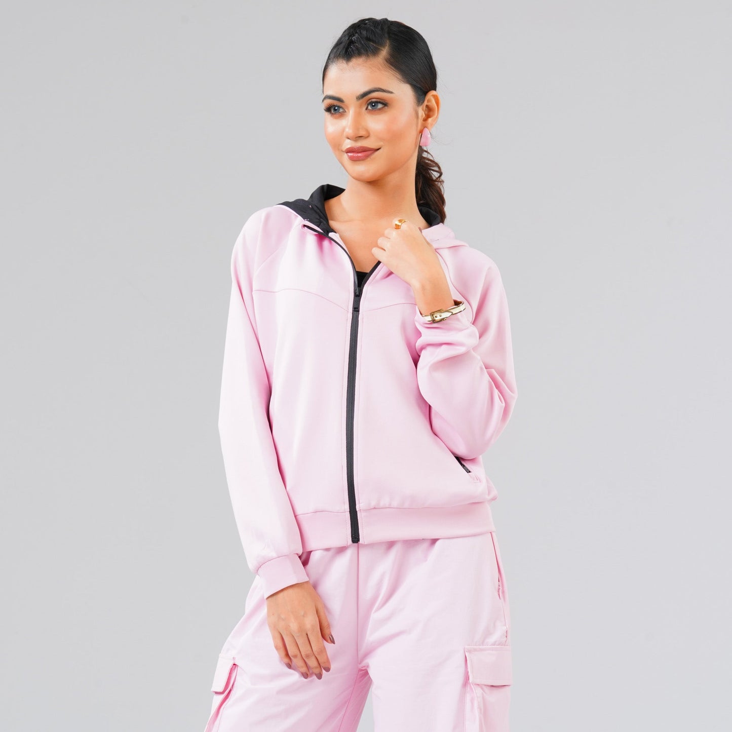 Womens Pink Hoodie