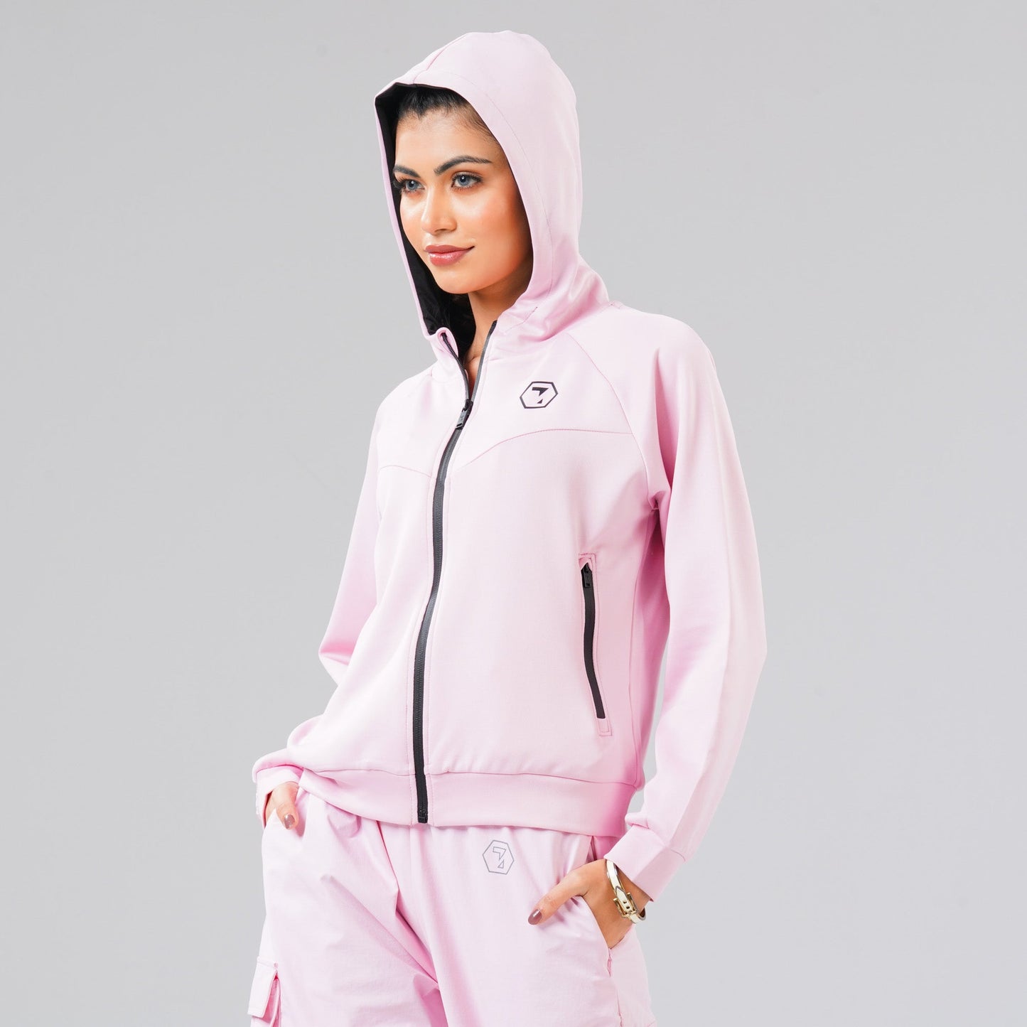 Womens Pink Hoodie