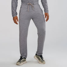 Load image into Gallery viewer, Men&#39;s Gray Melange Joggers
