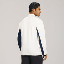 Load image into Gallery viewer, Mens White &amp; Navy Sweatshirt
