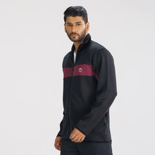 Load image into Gallery viewer, Men&#39;s Black &amp; Maroon Sweatshirt
