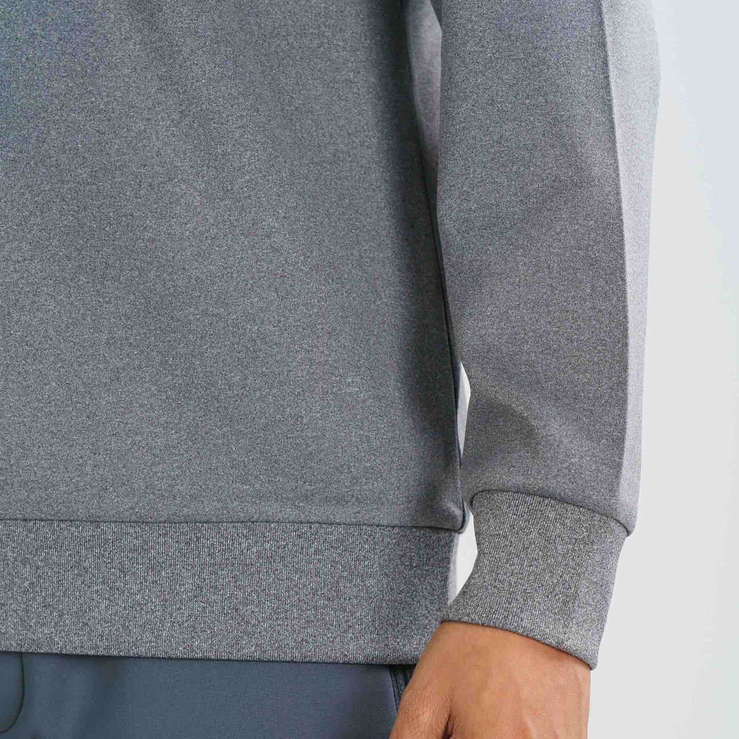 Men's Grey Melange Sweatshirt