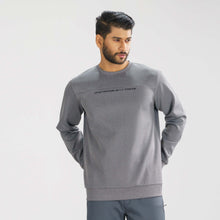 Load image into Gallery viewer, Men&#39;s Grey Melange Sweatshirt
