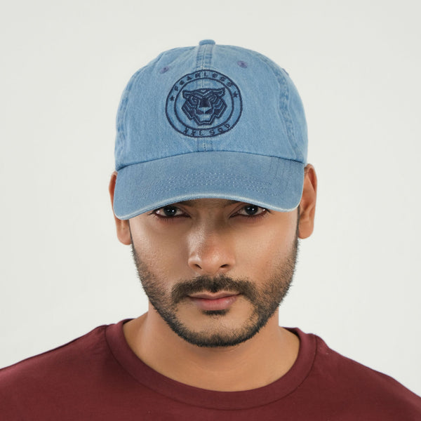 MENS CAP-LIGHT DENIM