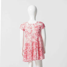 Load image into Gallery viewer, Baby Girls Pink Printed Dress
