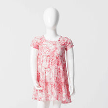 Load image into Gallery viewer, Baby Girls Pink Printed Dress
