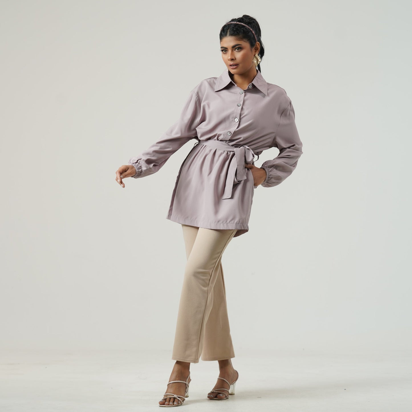 Women Light Purple Top