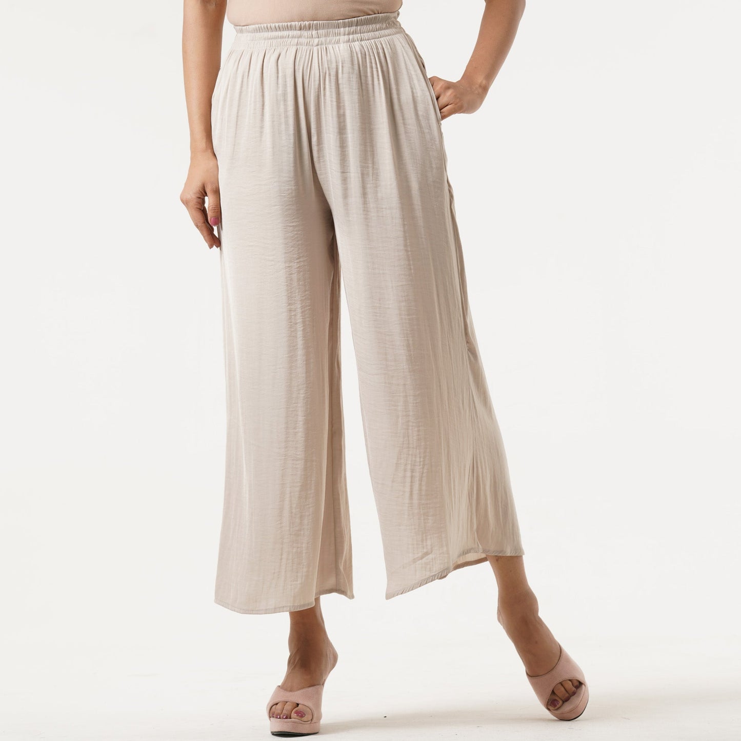 Womens Beige Pant