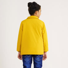 Load image into Gallery viewer, Baby Girls&#39; Mustard Quilted Jacket
