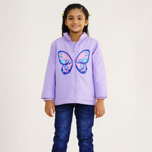 Load image into Gallery viewer, Baby Girls&#39; Lavender Quilted Jacket
