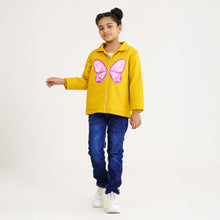 Load image into Gallery viewer, Baby Girls&#39; Mustard Quilted Jacket
